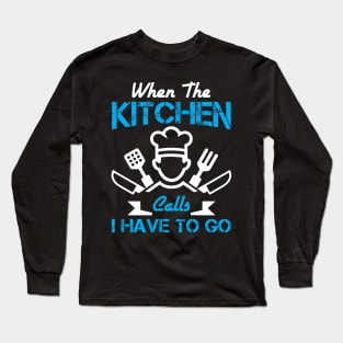 Kitchen Chef - Cook Long Sleeve T-Shirt